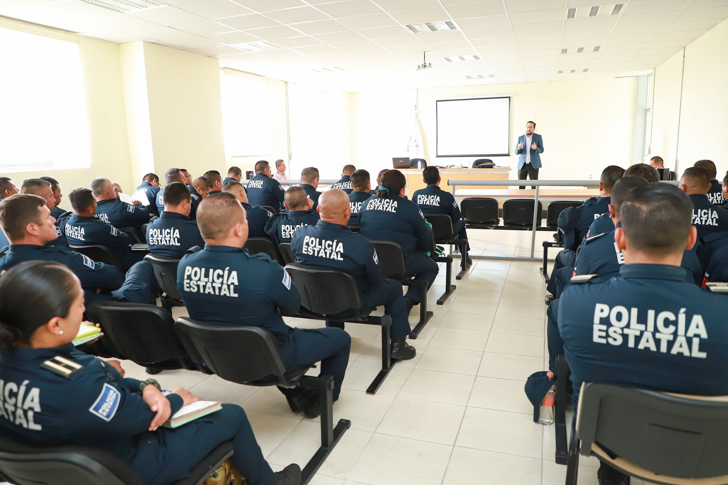 Policías Estatales se capacitan en  materia del Sistema de Justicia Penal  