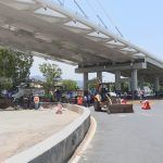 Cierran parcialmente carriles en Glorieta 24 horas