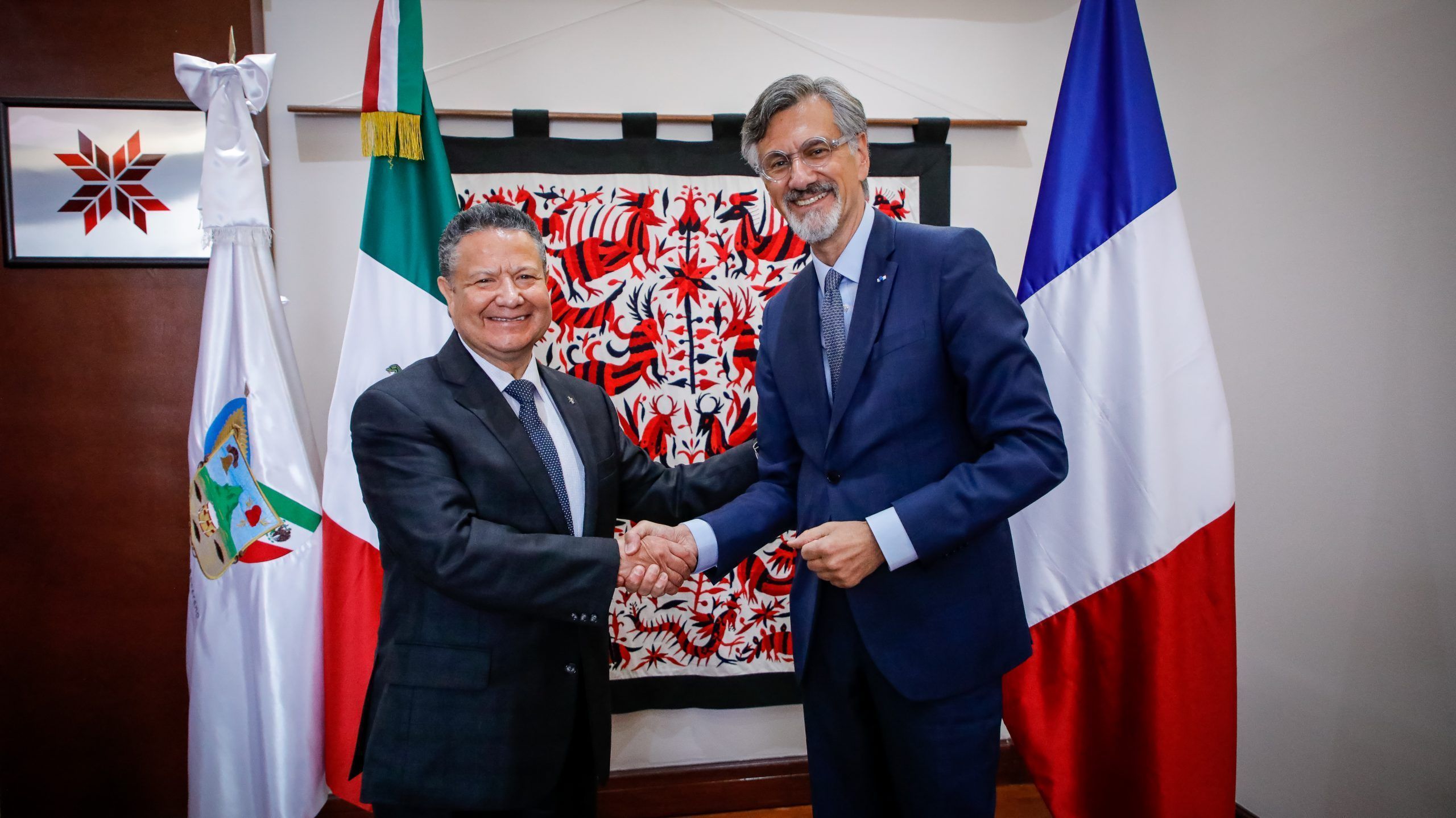 Francia e Hidalgo estrechan lazos educativos y comerciales