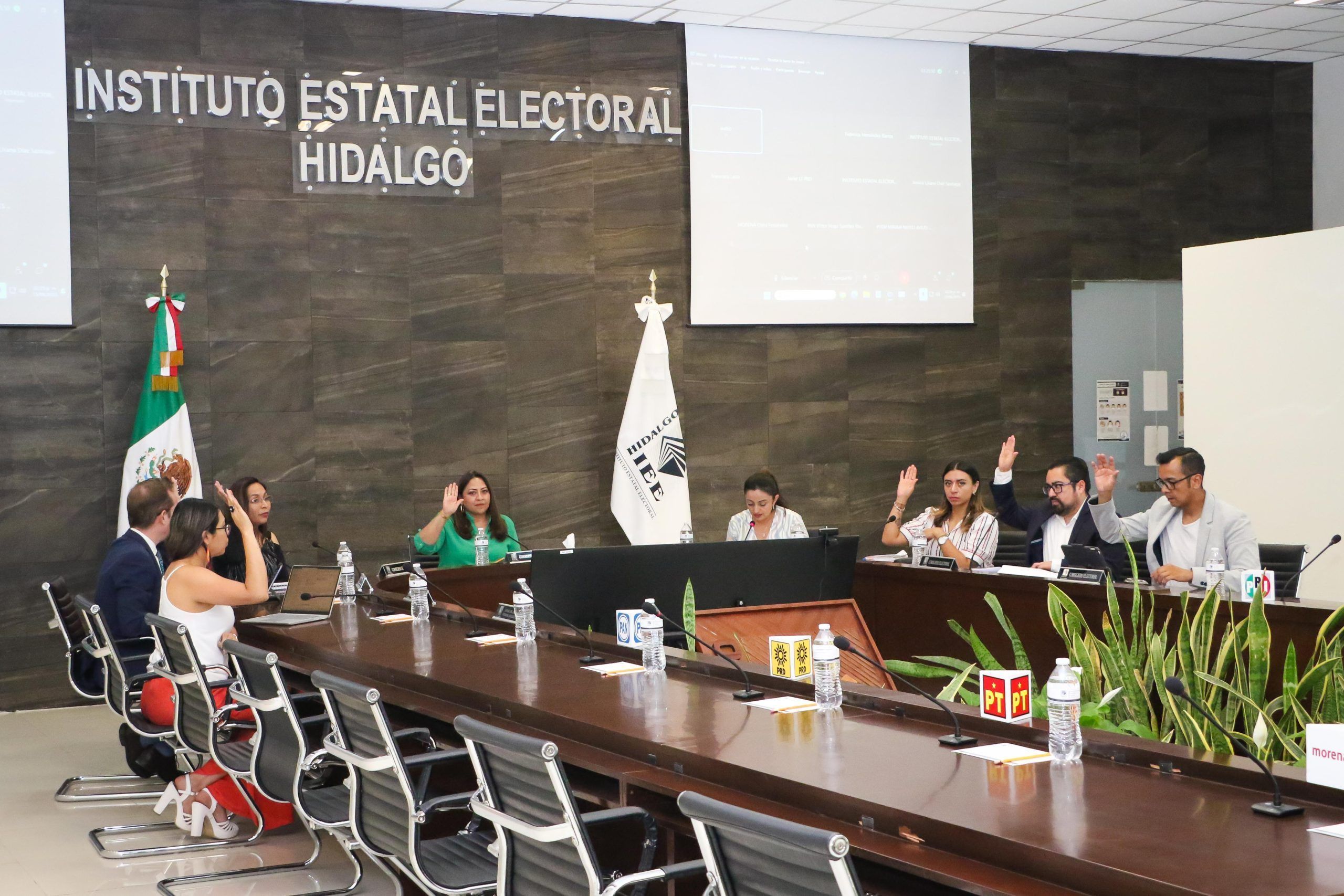IEEH aprueba Aviso de Intención para constituirse como Partido Político Local