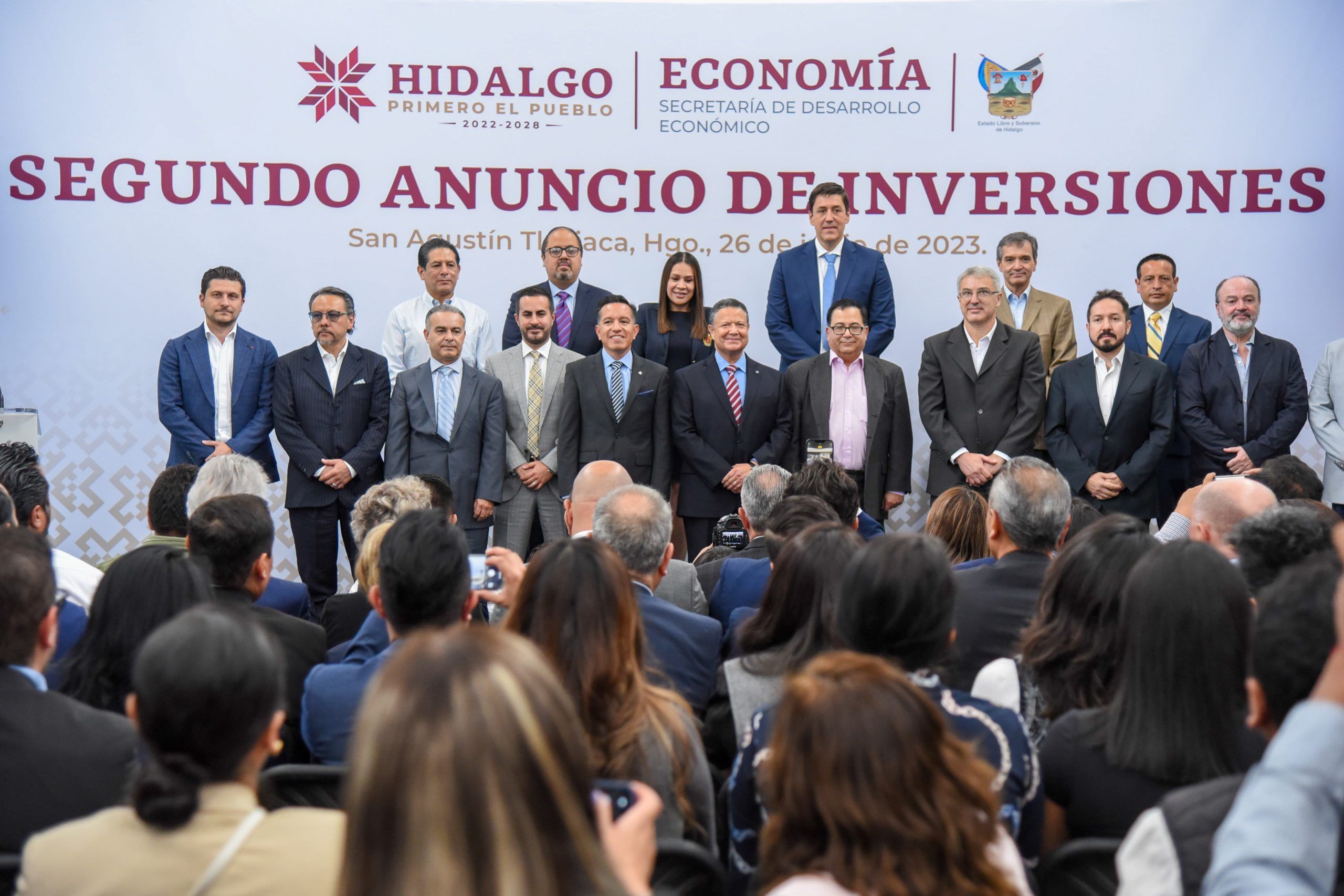 Menchaca Salazar anuncia llegada de 20 mil 120 MDP de inversión privada para Hidalgo
