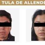 Detienen a dos con droga y aseguran camionetas, en Tula