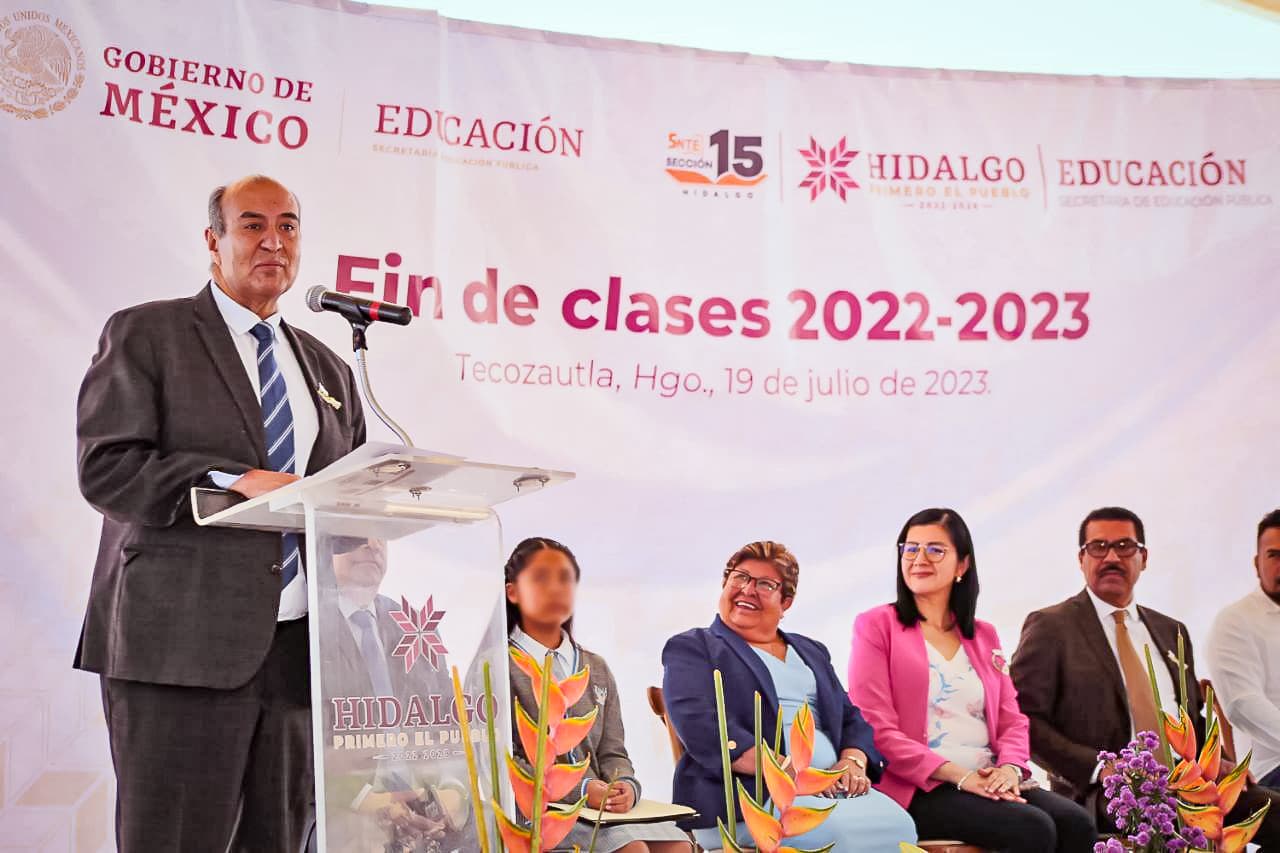 Concluye el ciclo escolar 2022-2023 en Hidalgo