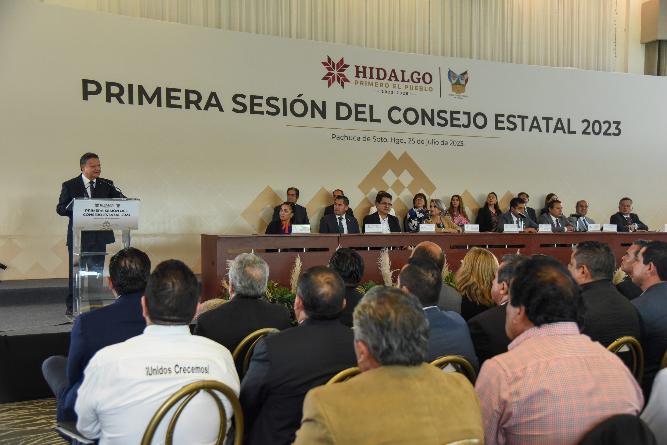 Trabajamos con responsabilidad por la paz y seguridad de Hidalgo: Julio Menchaca