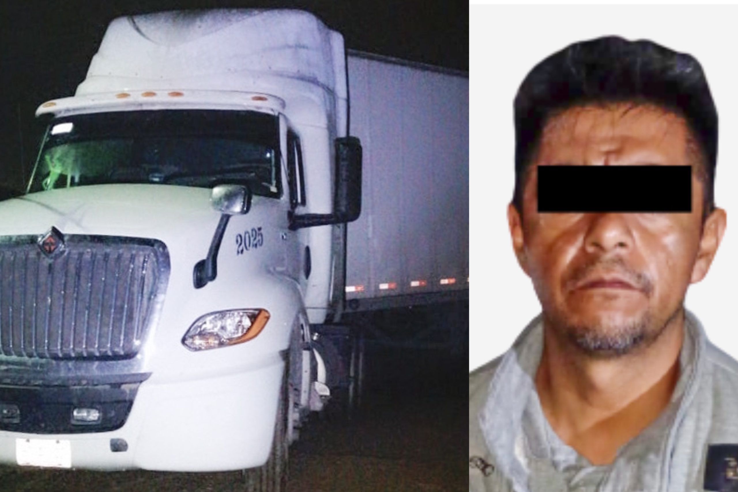 Recuperan tractocamión robado en Hidalgo