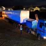 Sale de Ciudad Sahagún primer convoy del Tren Maya