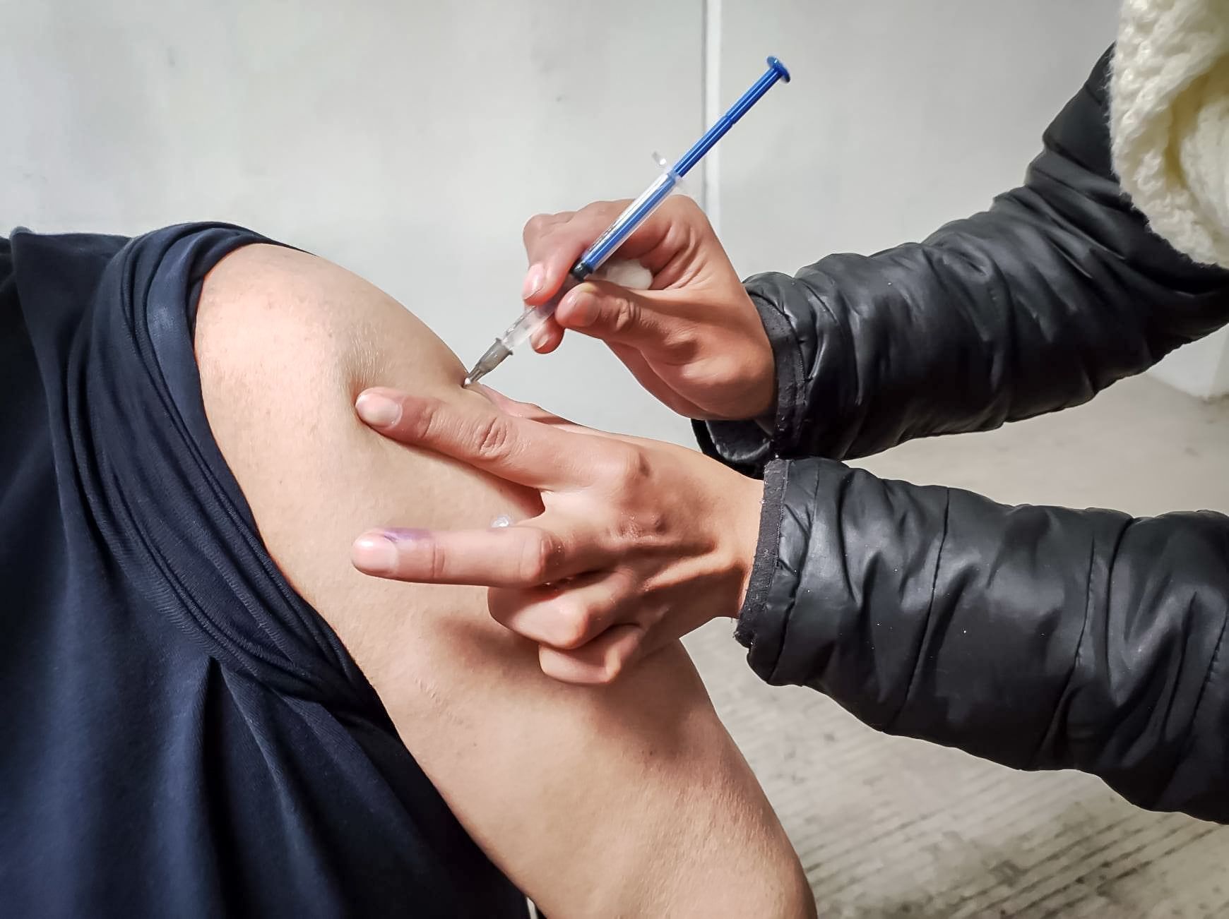 Refuerza SSH campaña de vacunación contra Influenza y Covid
