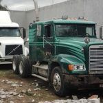 Otro golpe a banda delictiva: SSPH desmantela bodega donde almacenaban tractocamiones robados