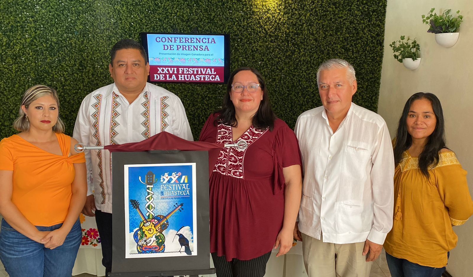 Revelan cartel ganador para imagen oficial del XXVI Festival de la Huasteca