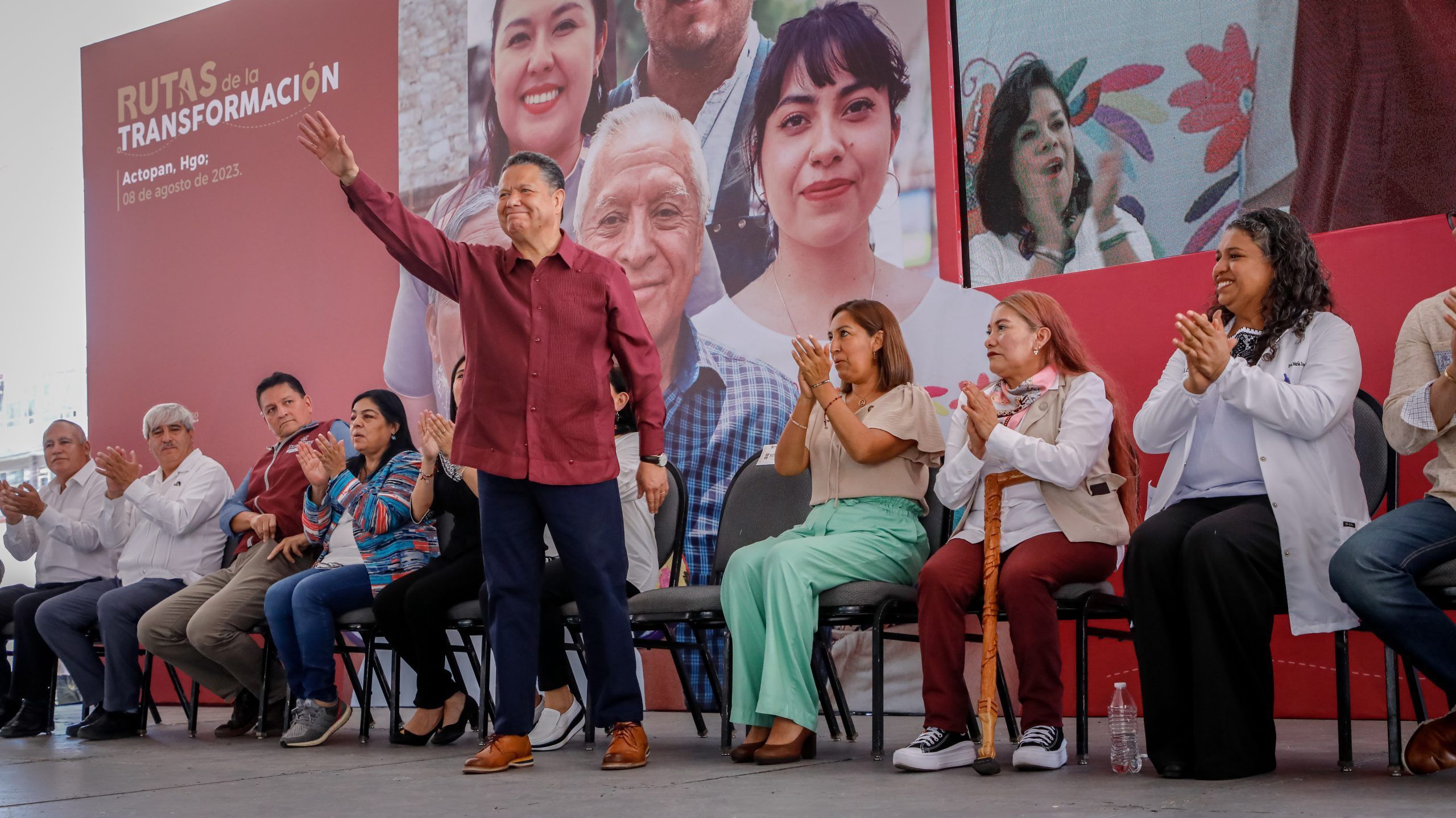 Menchaca Salazar anunció inversión superior a los 740 MDP para Actopan