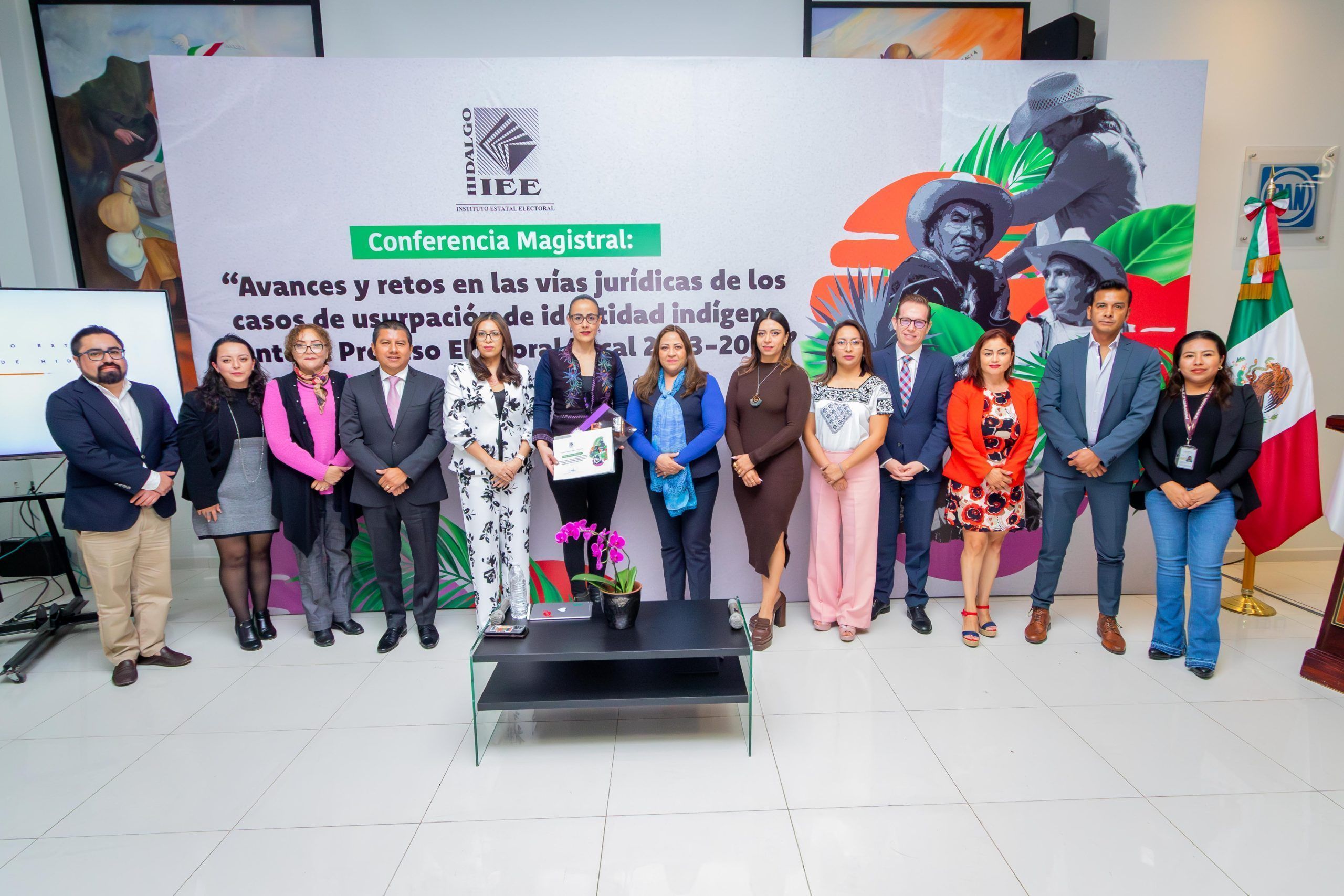 IEEH realiza conferencia sobre usurpación de identidad indígena en las postulaciones a cargos de elección popular
