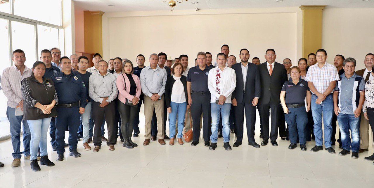 Desarrollan reuniones regionales de Seguridad en la Sierra