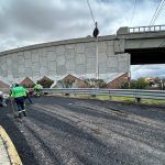 Repara SIPDUS revestimiento en lateral del Bulevar Las Torres