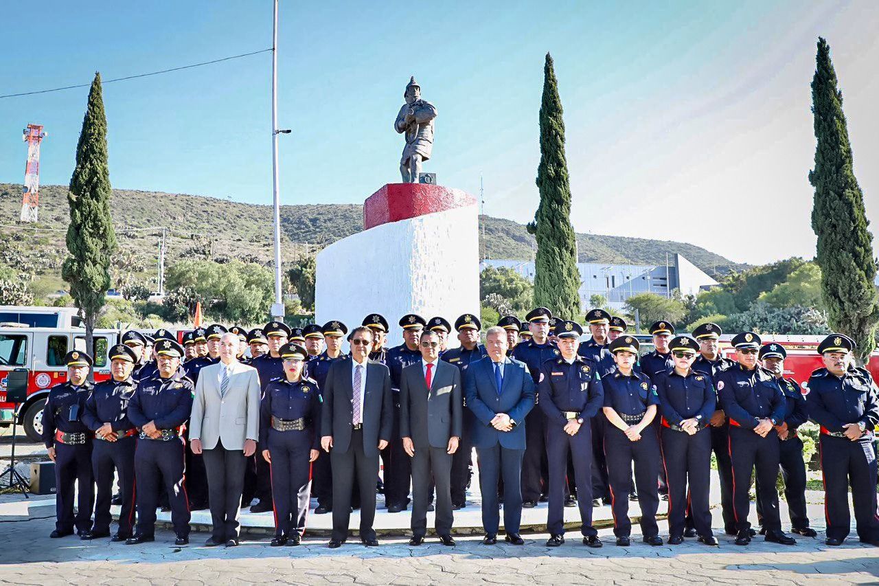 Reconoce SSPH labor de bomberos en Hidalgo