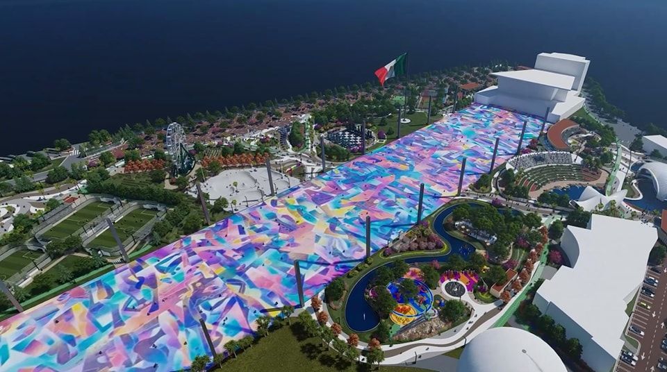 Parque Ben Gurión tendrá vía del arte, rueda de la fortuna, canchas y más