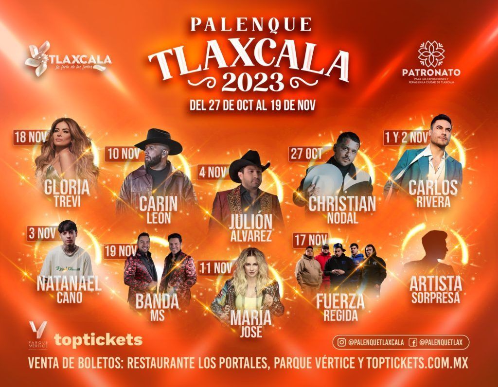 Palenque Feria Tlaxcala 2023: conoce la cartelera