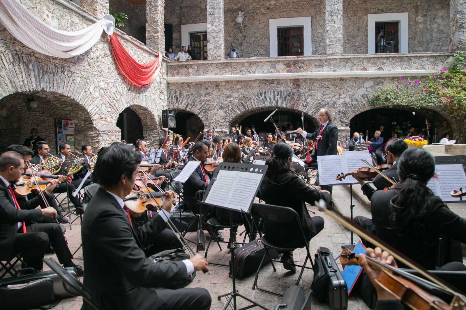 Orquesta Sinfónica del Estado de Hidalgo se presentará en Los Pinos