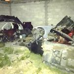 Aseguran predio con autos desvalijados y droga, en Pachuca