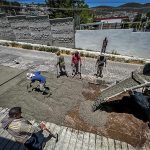 Caasim realiza bacheo y pavimentación en calles de Pachuca