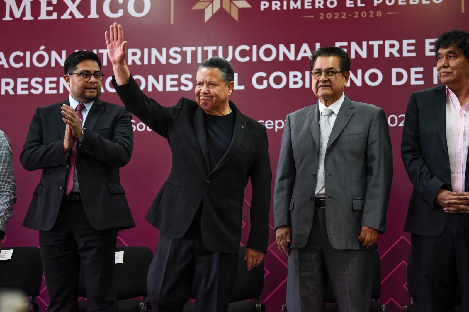 Gobierno de México y Gobierno de Hidalgo suman esfuerzos para garantizar el bienestar del pueblo
