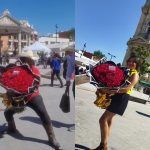 “El Patrón” entregó flores en Pachuca