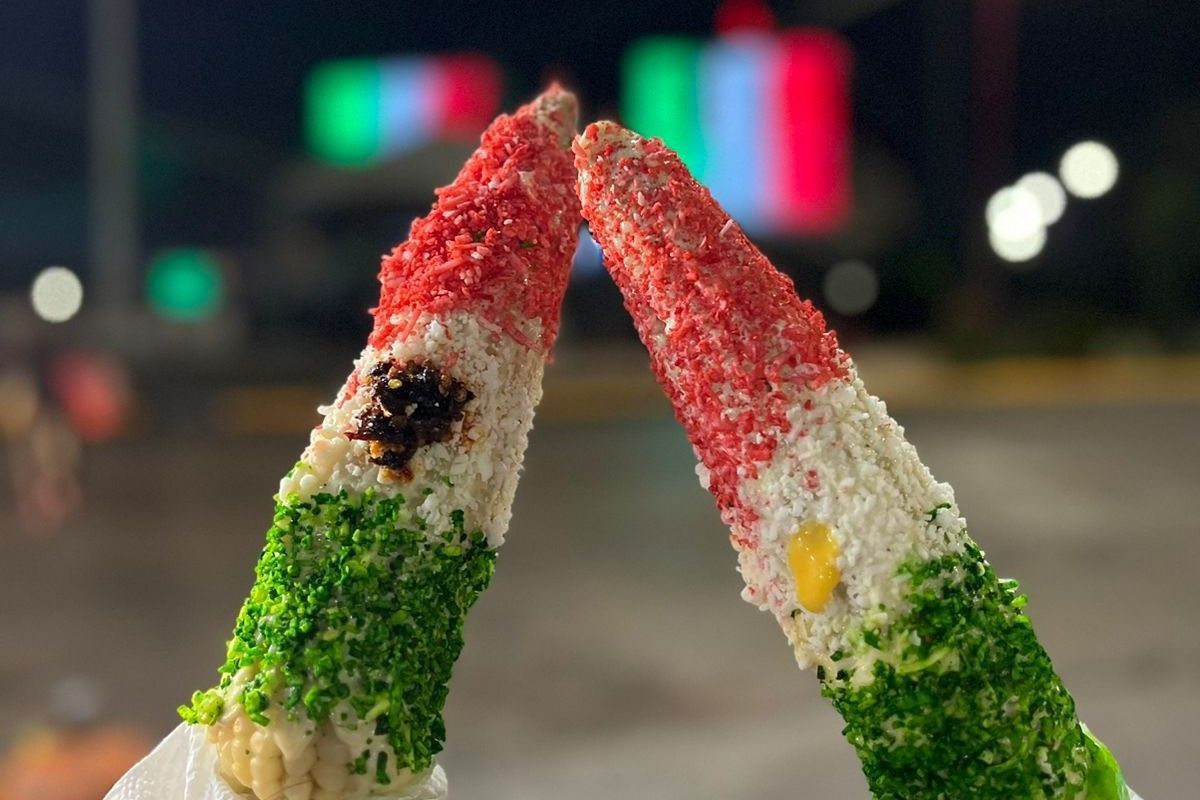 ¡Elote tricolor! A celebrar a México con su comida