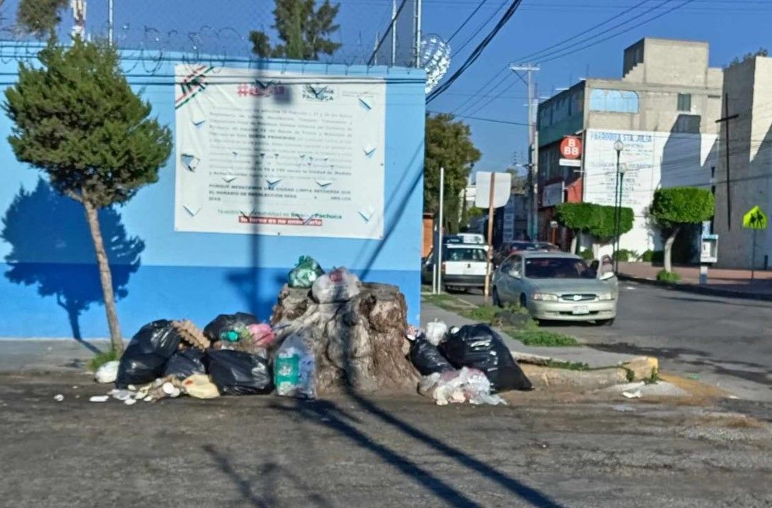¡No saques tu basura! Suspenderán recolección en Navidad en Pachuca