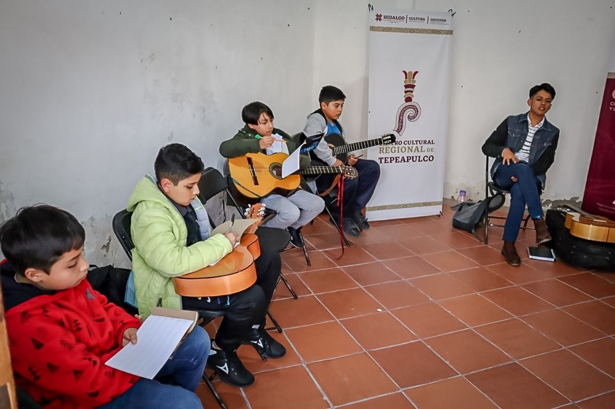 Por primera vez, infancias y adolescencias recibirán educación musical gratuita en Tenango de Doria