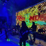 Grupo Bryndis en el teatro del pueblo de la Feria Pachuca 2023