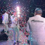 Banda Los Recoditos en el teatro del pueblo de la Feria Pachuca 2023