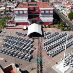 Entregan 145 unidades para la Policía Estatal