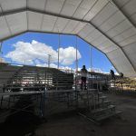 Teatro del pueblo de Feria de Pachuca, con gradas