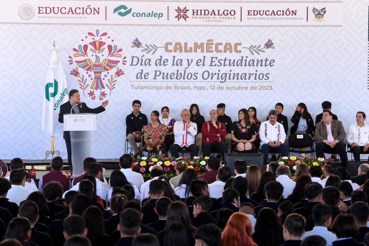 Conmemora Gobierno de Hidalgo Día de Estudiante de Pueblos Originarios