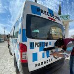 Por llevar mensaje ofensivo, se disculpa transportista en Pachuca