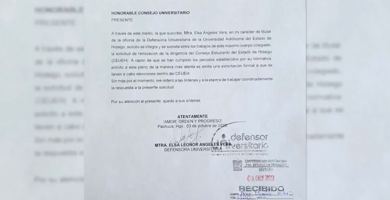 Piden renovación de Consejo Estudiantil de la UAEH