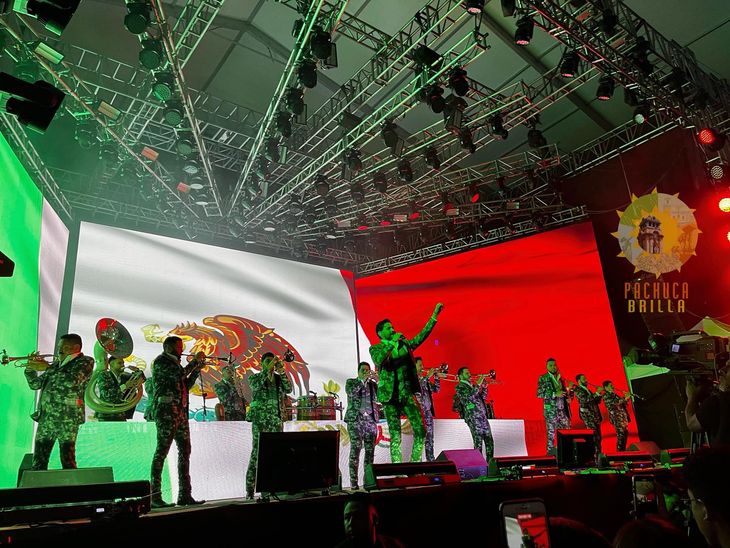 Banda El Recodo arrasó en la Feria de Pachuca