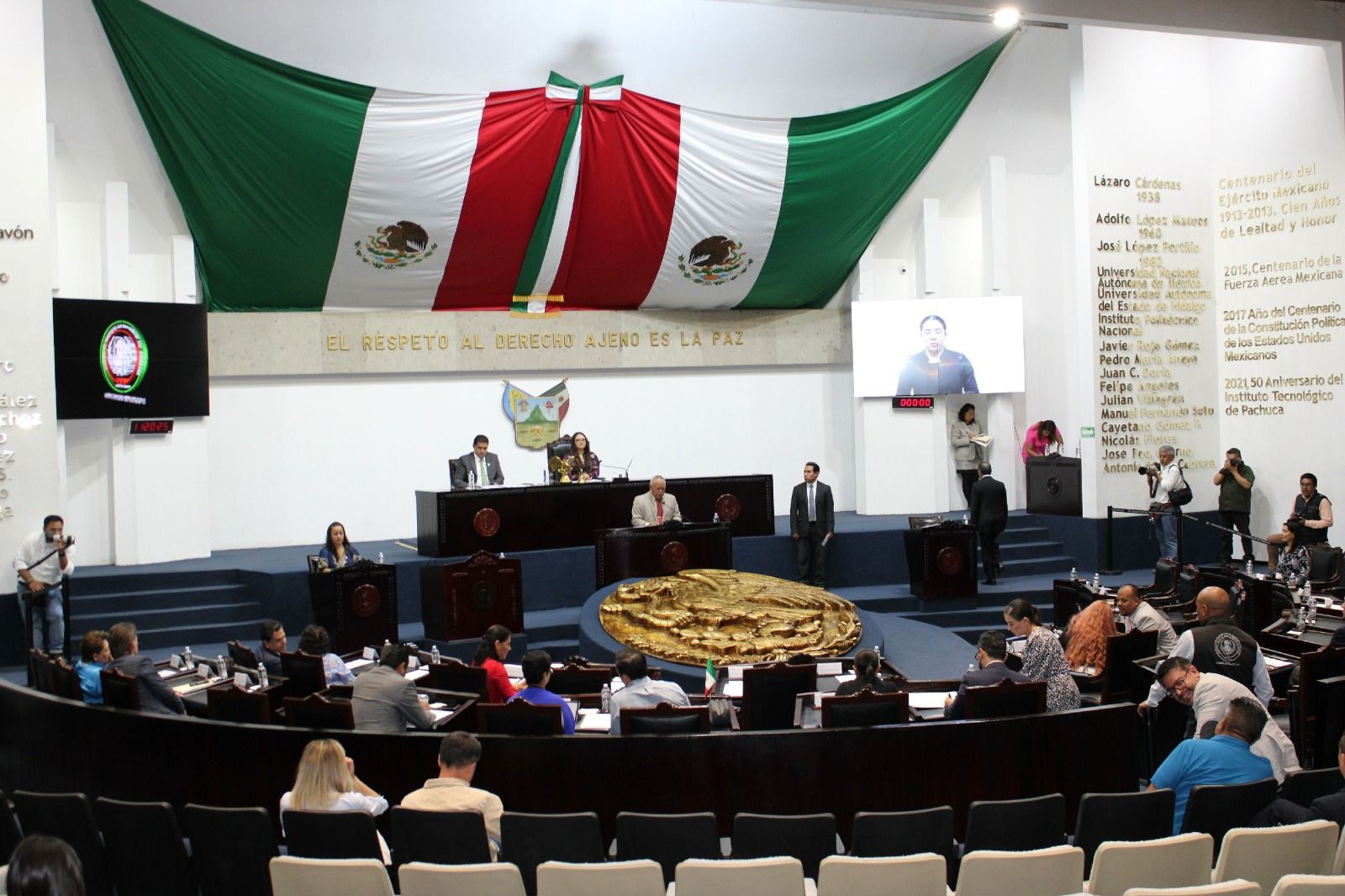 Presentan calendario de comparecencias de secretarías de gobierno en Congreso