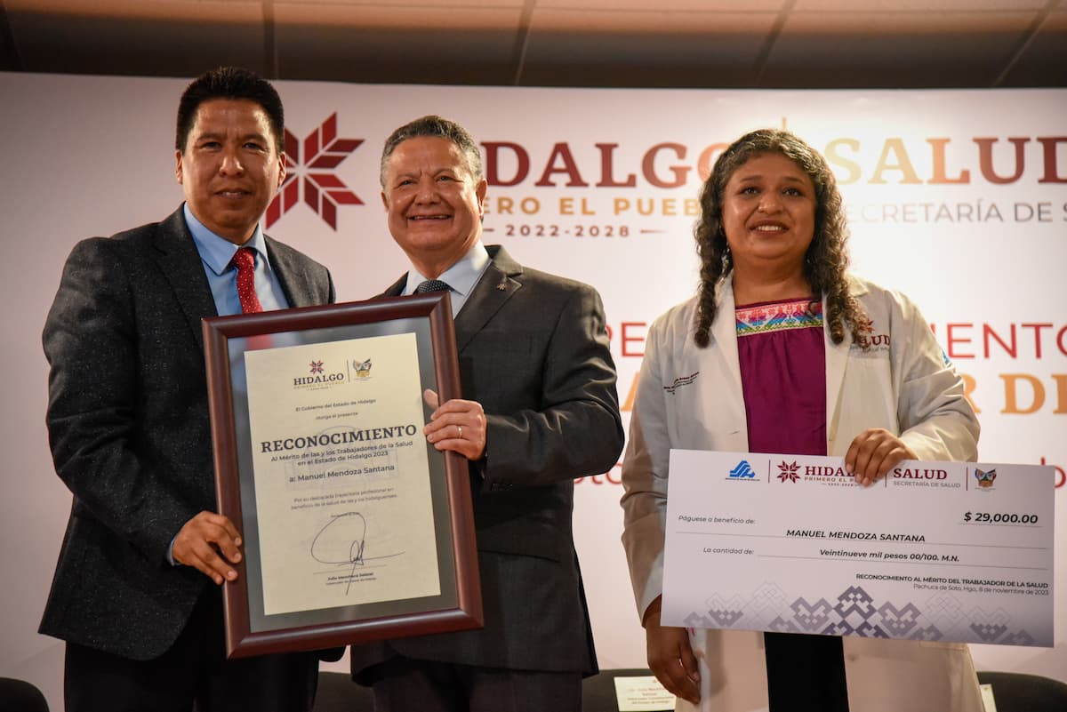 Refrenda Menchaca Salazar compromiso con la salud de la población hidalguense