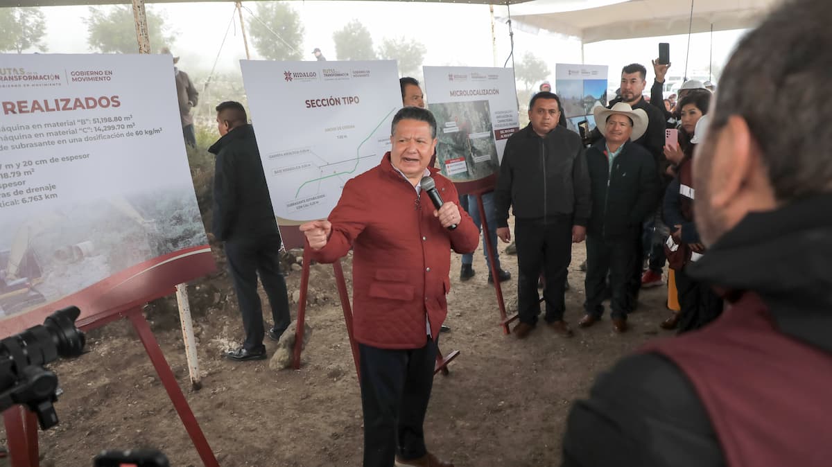 Gobierno de Hidalgo destina cerca de 100 millones de pesos para infraestructura en Cardonal