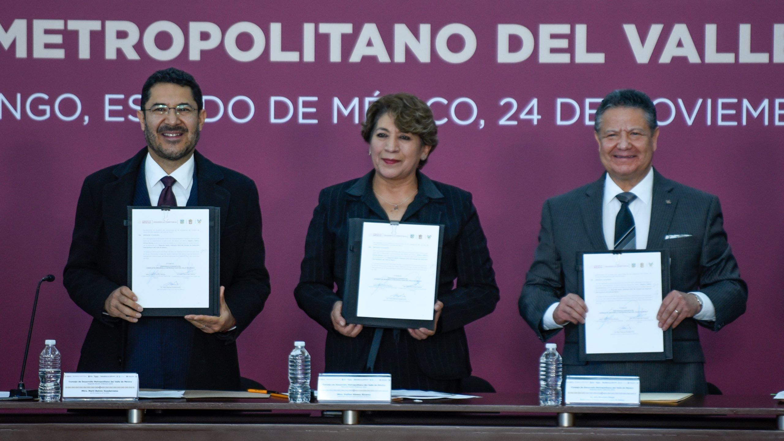 Una mayor integración regional, objetivo del Consejo de Desarrollo Metropolitano del Valle de México