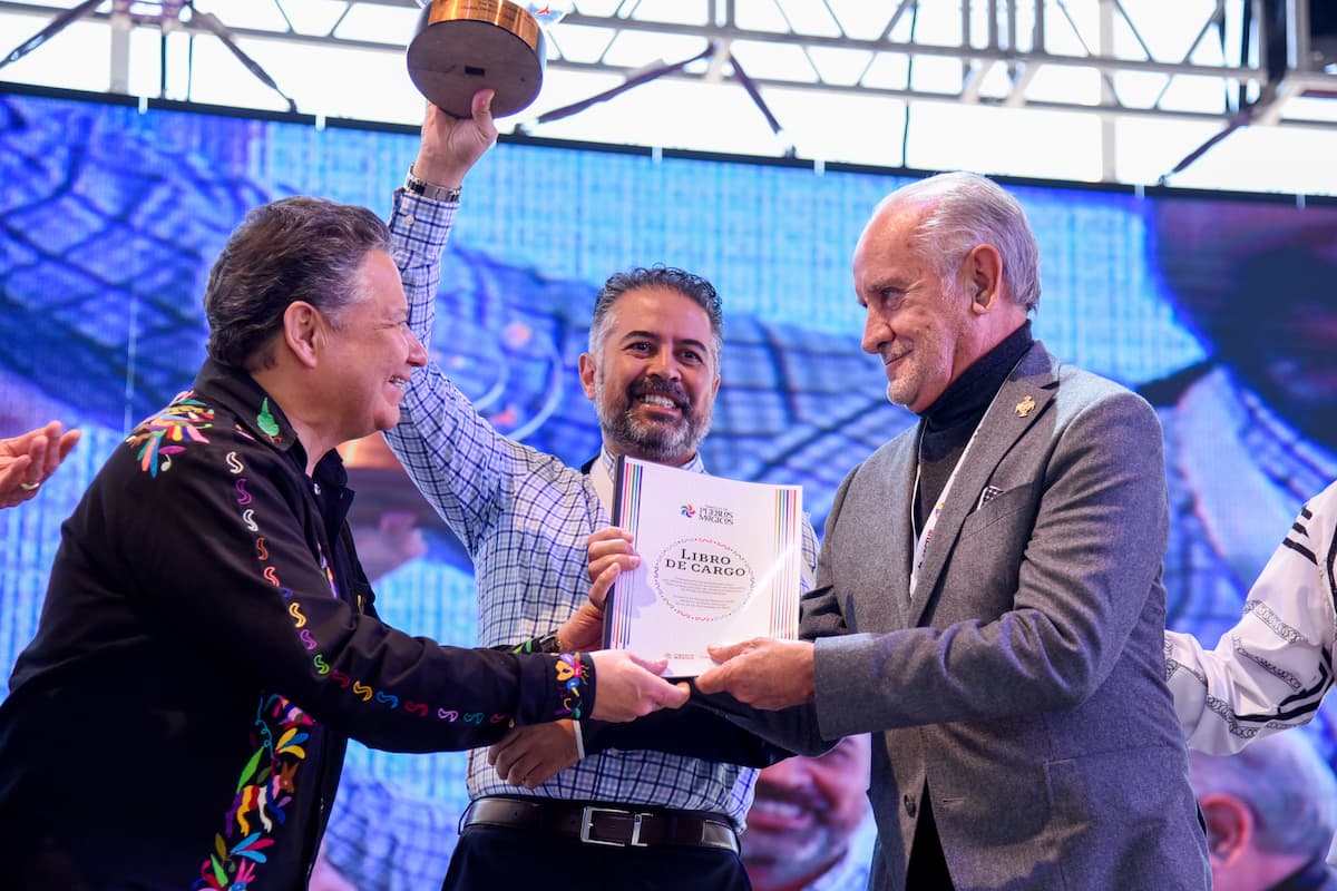 Encabezó el gobernador la ceremonia de clausura del Tianguis de Pueblos Mágicos