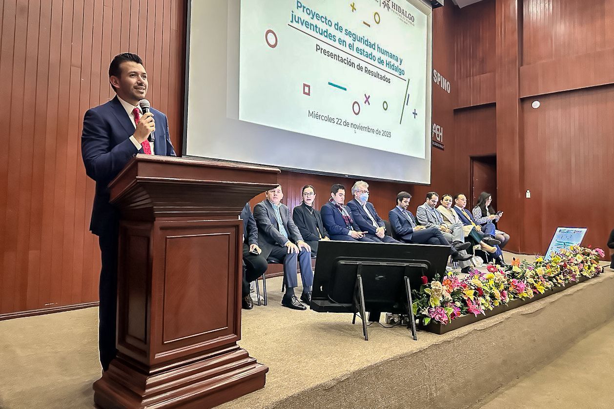 Hidalgo, primer estado en incorporar enfoque de seguridad humana