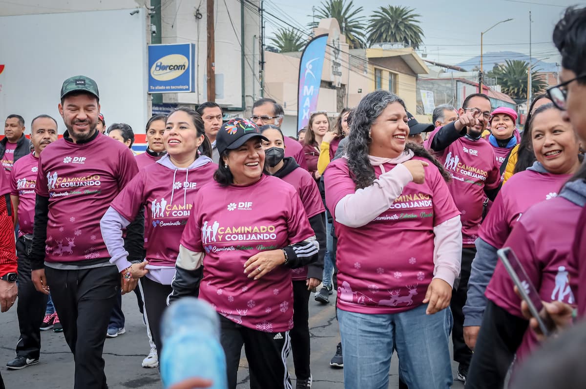 Realiza DIF Hidalgo primera Caminata con Causa