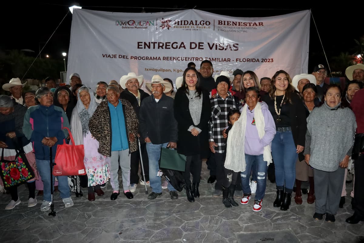 Hidalguenses viajaron a Florida a reencontrarse con sus familias