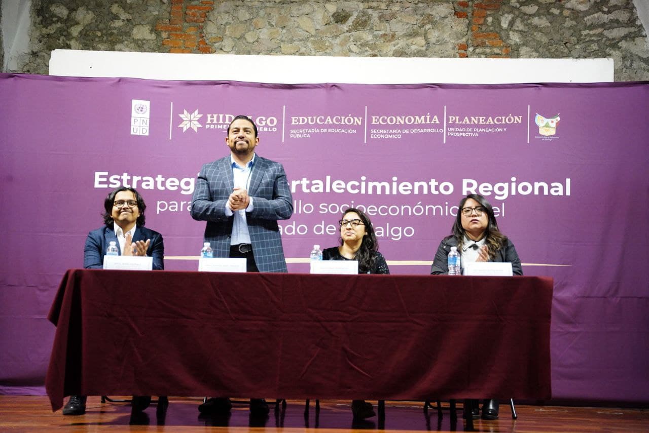 Hidalgo participa en la Estrategia de Fortalecimiento regional para el desarrollo socioeconómico