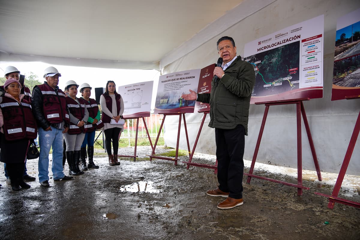 Inversión de 70 MDP para Tianguistengo y San Agustín Metzquititlán, mejorará infraestructura carretera y hospitalaria