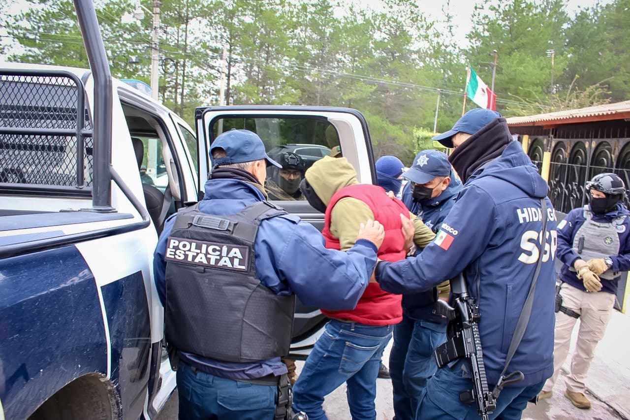 Detienen a presunto líder criminal en Tepeji del Río