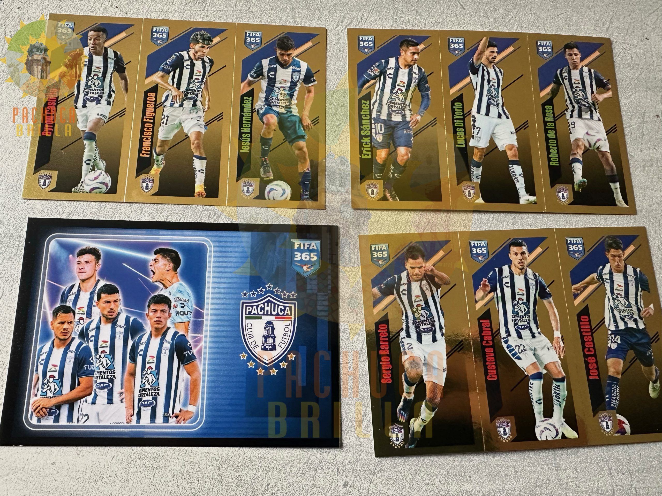 Aparecen Tuzos del Pachuca en álbum de los mejores clubes del mundo