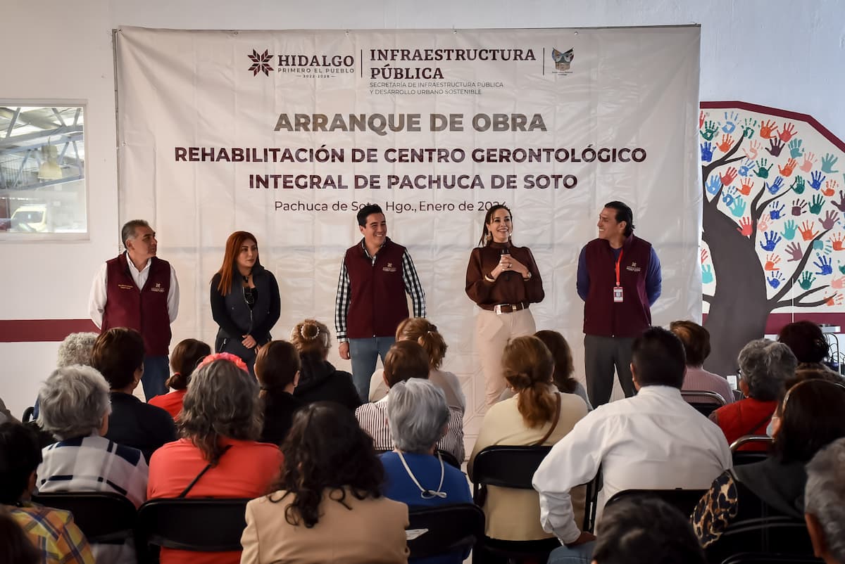 Comienza remodelación del Centro Gerontológico de Pachuca
