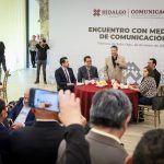 Reconoce Julio Menchaca Salazar el trabajo de periodistas